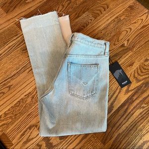 *RARE* NWT Hudson Jeans Hybrid Straight Raw Hem in Surf City - Size 24